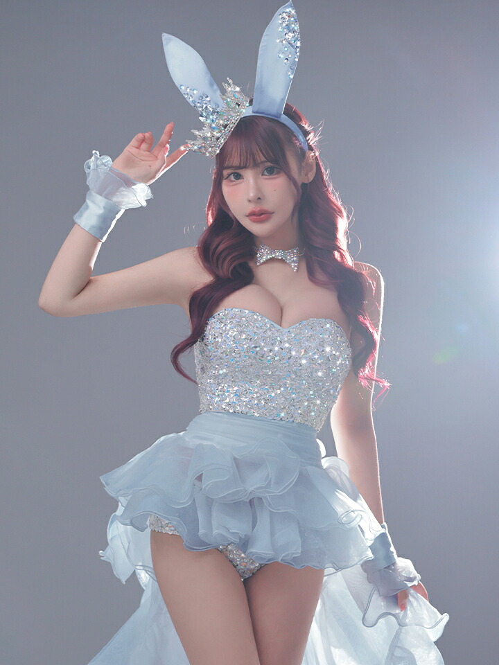 【5点セット】venus bunny limited edition ヴィーナスバニー バニーガール ブルー｜vanityME. （バニティーミー）