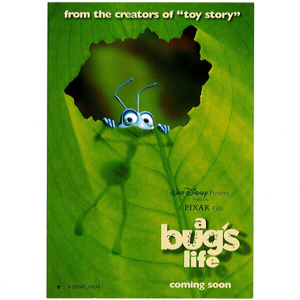 楽天市場 ディズニー ピクサー バグズライフ映画ポスター A Bug S Life Lサイズ 通販 楽天 販売 プレゼント バニティスタジオ 傘 キッズ