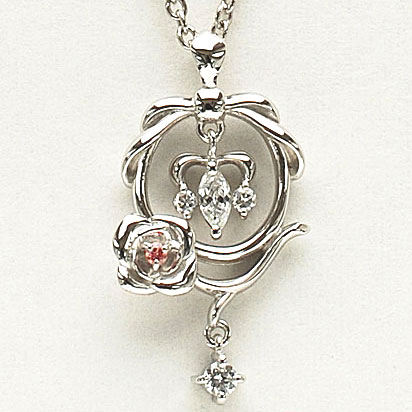 希少 楽天市場 ディズニー シルバーネックレス 美女と野獣 薔薇 9000 ペンダント アクセサリー Disney プレゼント ギフト 通販 楽天 ディズニープリンセス 可愛い かわいい レディース ジルコニア ベル ネックレス プリンセス 誕生日 記念日 バニティスタジオ 傘