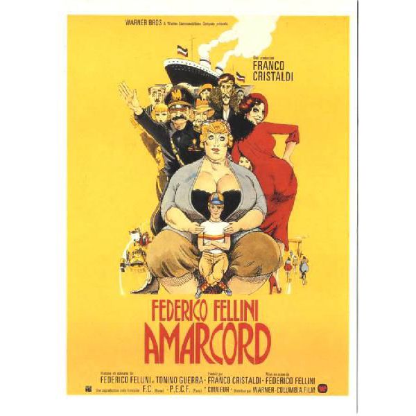 楽天市場】クラッシック映画ポストカード フェリーニの道化師 【I