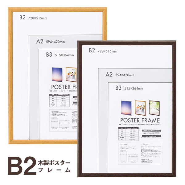 アクリル製 壁掛けタイプピクチャーフレーム ナカバヤシ B2判 ナカバヤシ アクリル製 ピクチャーフレーム 壁掛けタイプ B2判
