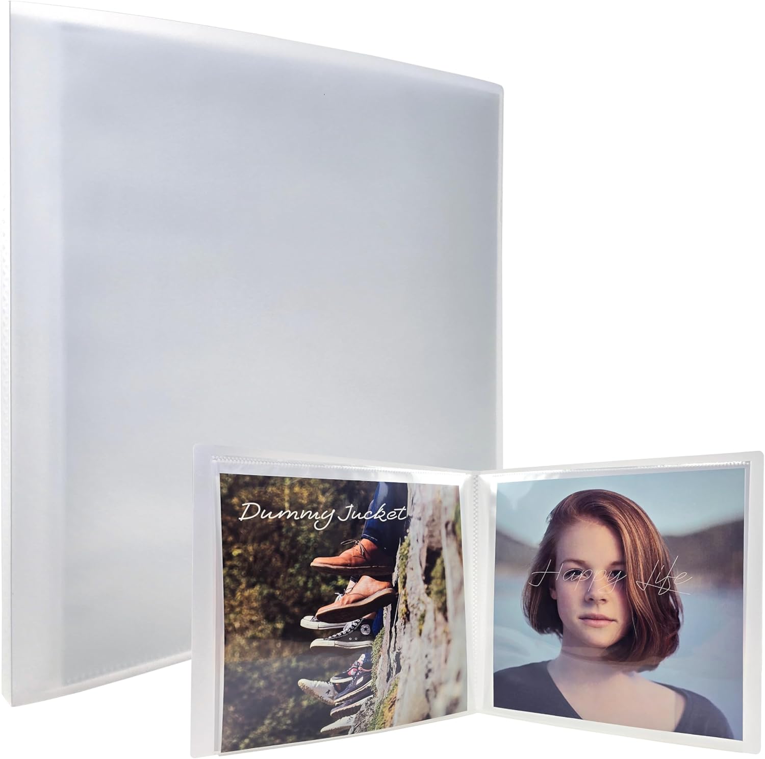 楽天市場】ハピラ 特典ジャケットファイル 20P PF002 24×24cm 20P