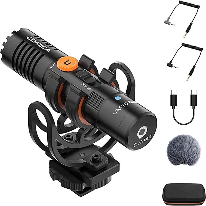 楽天市場】スマホ用マイク COMICA CVM-VM10-K2 スマートフォン用