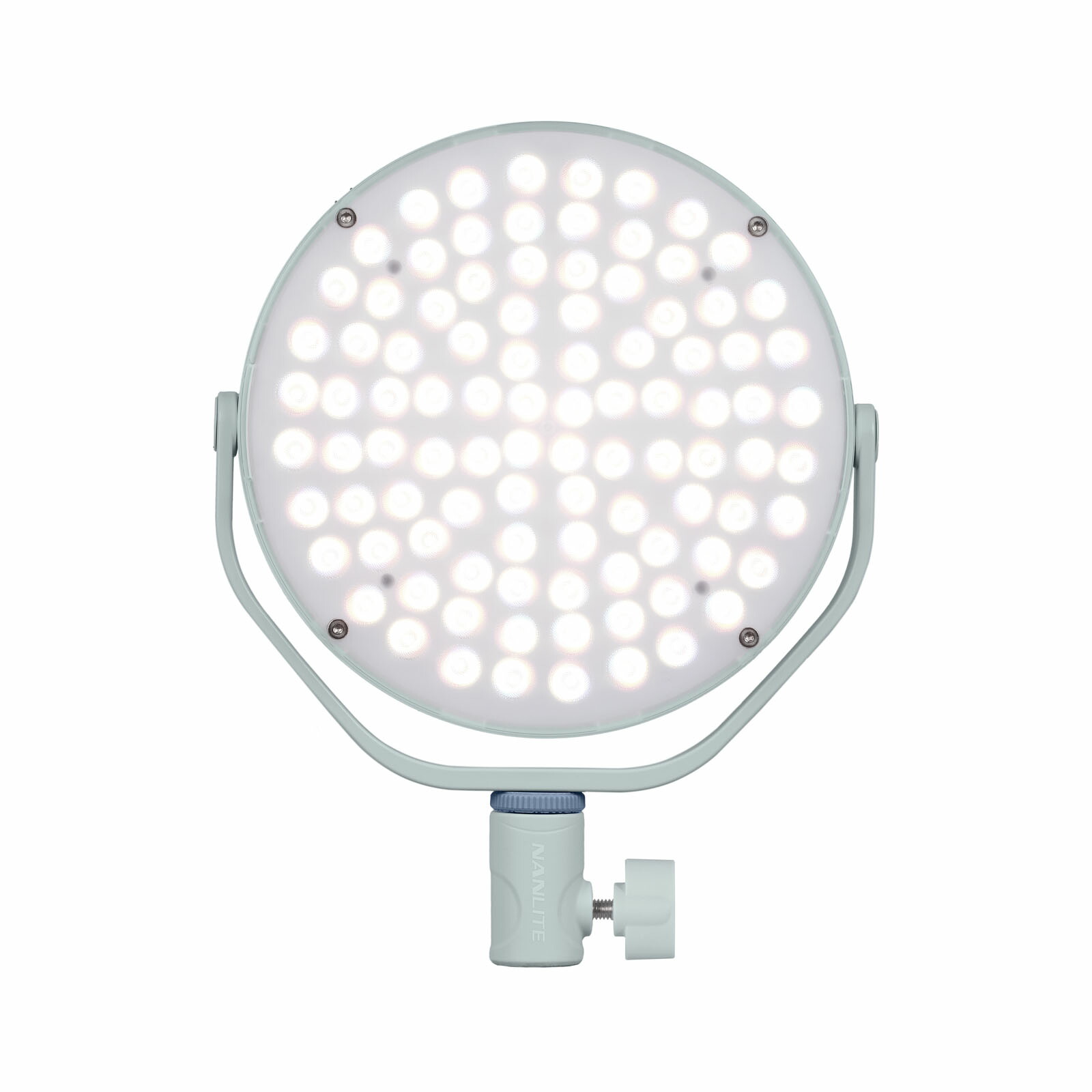 NANLITE miro 30c 映画化用点火装置 LED 丸型ダイアログボックス点火装置 盛りだくさん色つや RGBW 色気温2700-7500K G/M ±150 ラウンドダイアログボックス USB-PD駆動動力 適用業務取り締まり相応う 国内定め事品