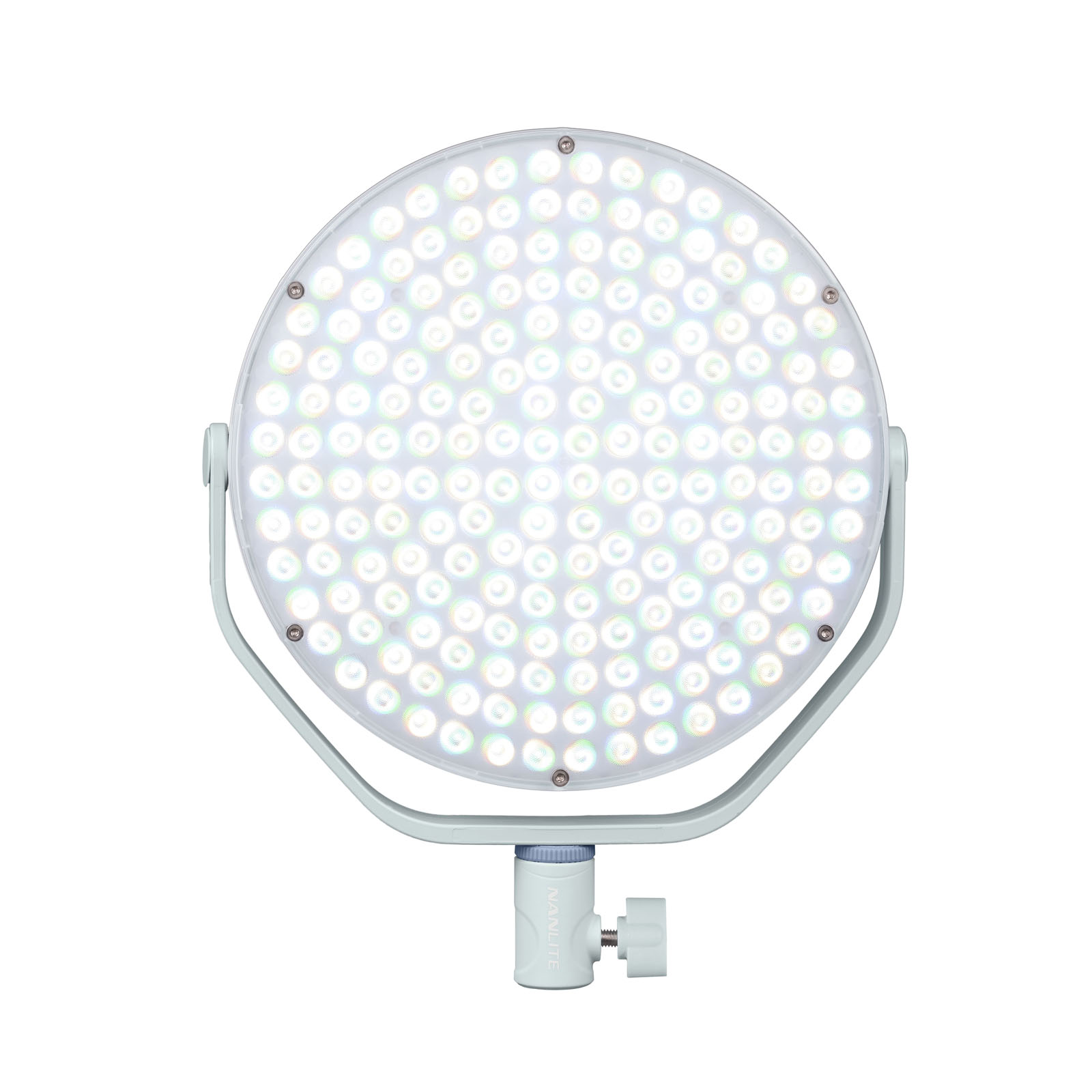 NANLITE miro 60c 映画化用点火装置 LED 丸型ダイアログボックス点火装置 盛りだくさん色つや RGBW 色気温2700-7500K G/M ±150 ラウンドダイアログボックス USB-PD駆動動力 適用業務取り締まり相応う 国内定め事品