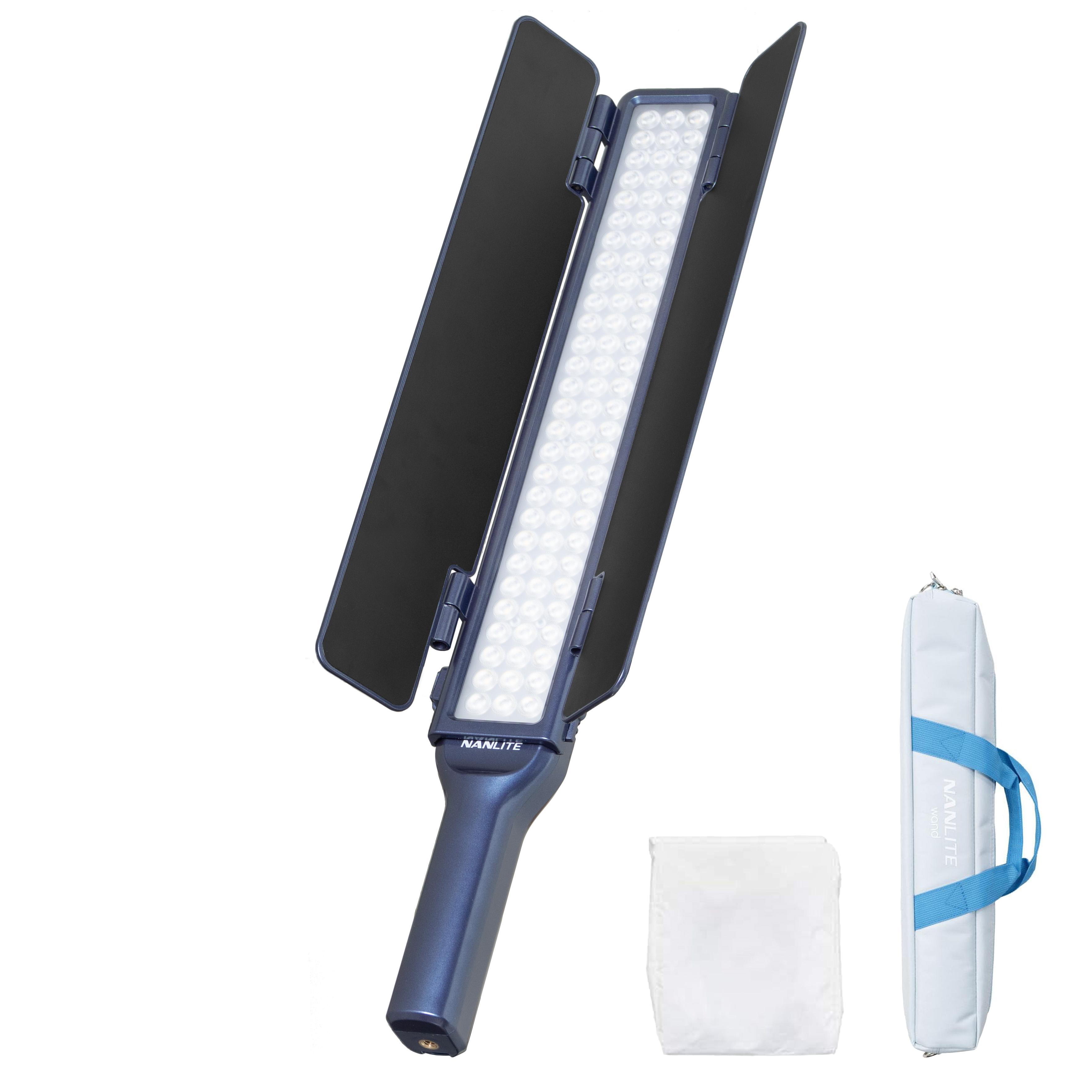 NANLITE wand 映画化用点火装置 熱電子管点火装置 スティックライトフルカラー RGBW 色気温2700-7500K 国内定め事品