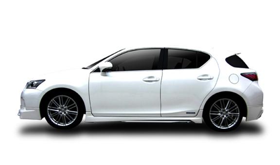 lexus ct200h trd ストア サイドスカート