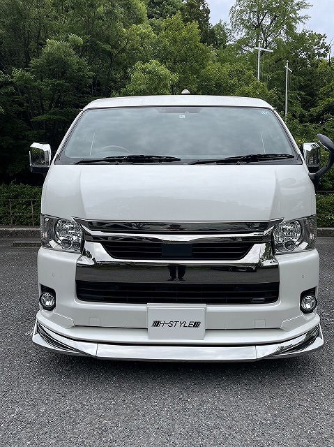 楽天市場】h-style 200系ハイエース ワイド用ボンネットカバー