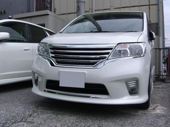 楽天市場】セレナ C25 後期 標準車 20S/20G フロントグリル