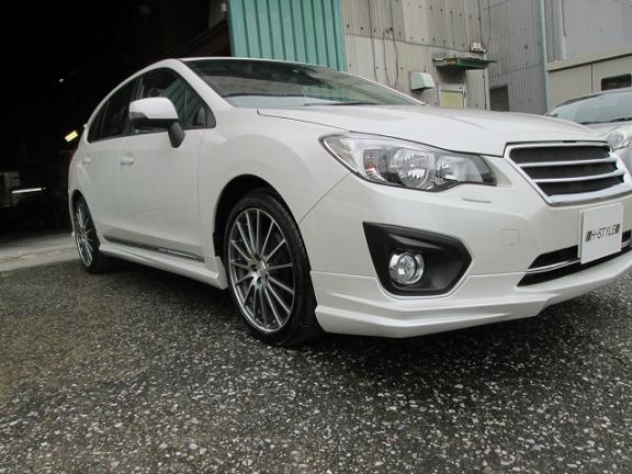 楽天市場】インプレッサ リアコーナーカバー GP/GJ 塗装品 IMPREZA