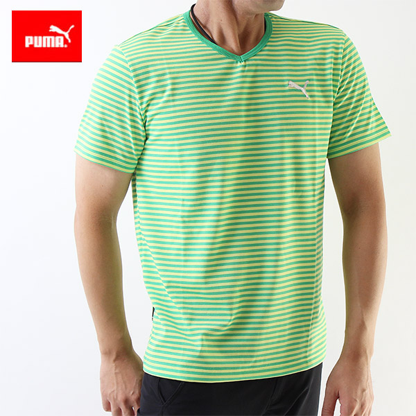 puma t shirt green