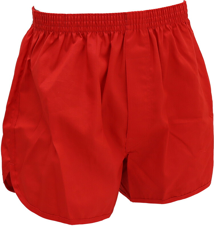 日本製 男性用 赤肌着 トランクス 前あき 健康 幸運 赤色 レッド メンズ 父の日 敬老の日 ギフト 赤の下着 肌着 赤 赤パンツ Marcsdesign Com