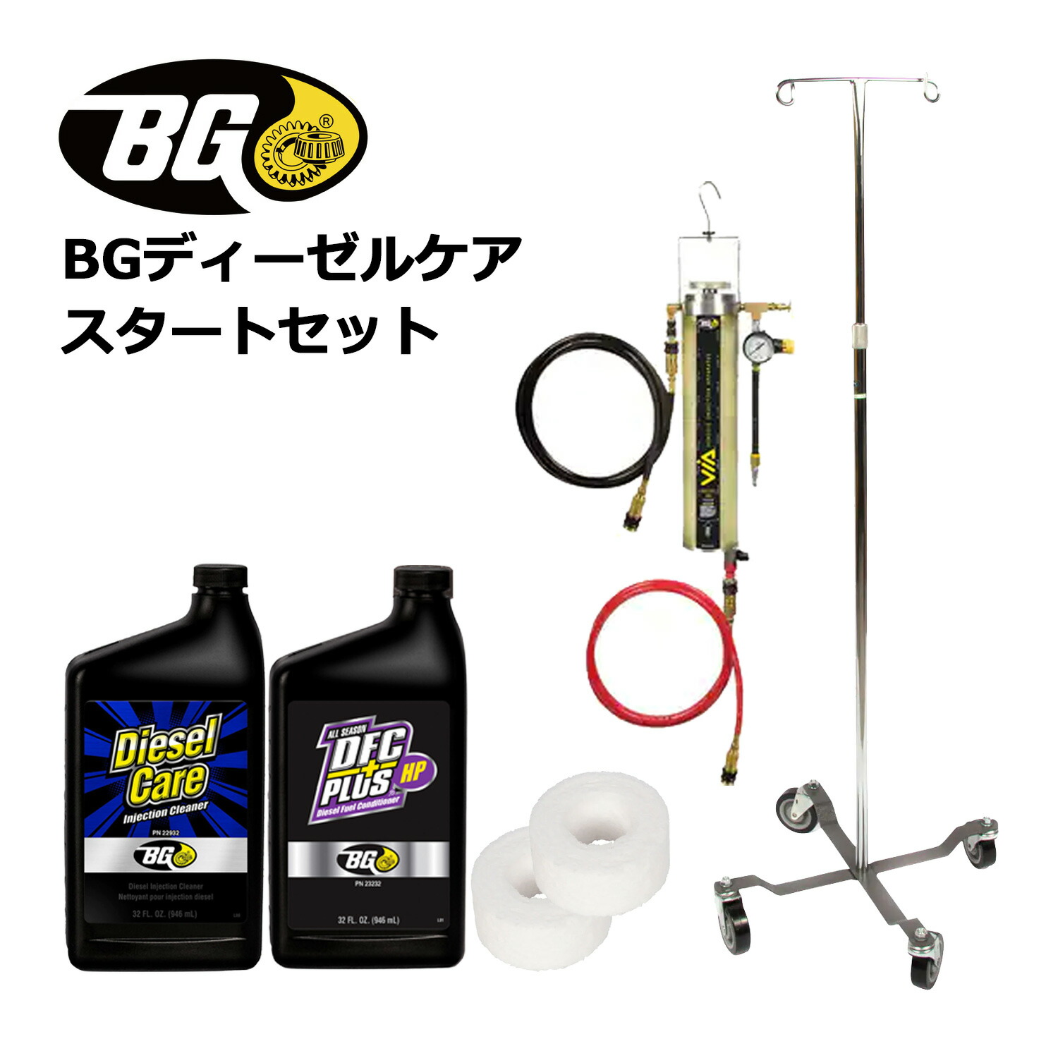 BG BG23232 ディーゼル用インジェクター洗浄添加剤 DFC+プラスHP ディーゼル用インジェクター洗浄添加剤 DFC+プラスHP BG23232