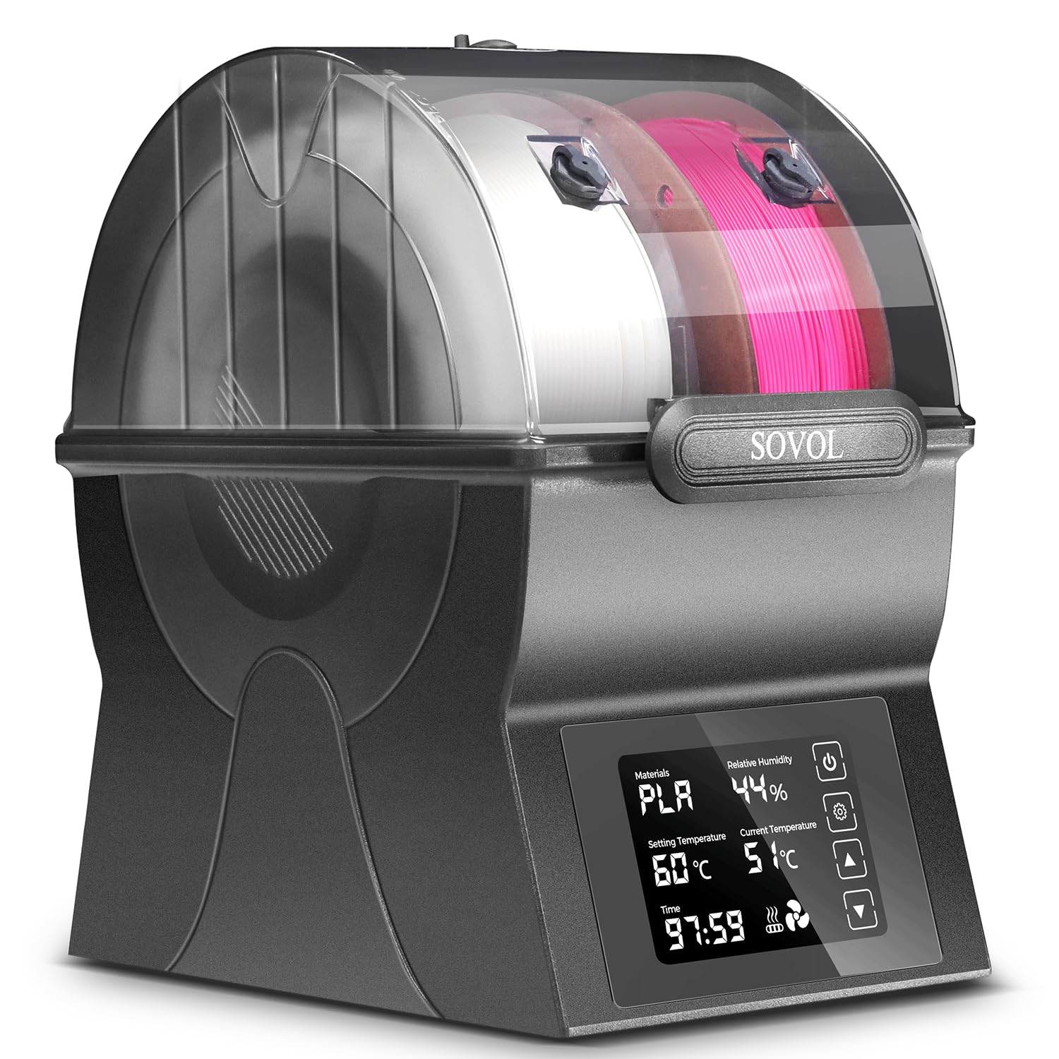 ★フィラメント ドライヤー ボックス 楽天市場】SovolフィラメントドライヤーSH02ドライボックス