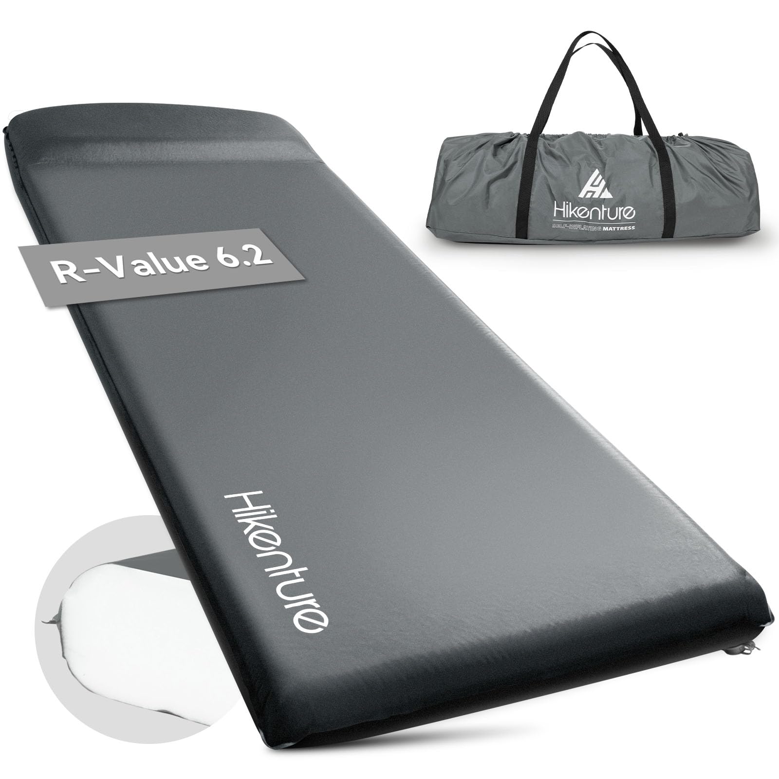 楽天市場】HIKENTURE インフレーターマット【2WAY逆流防止弁・R