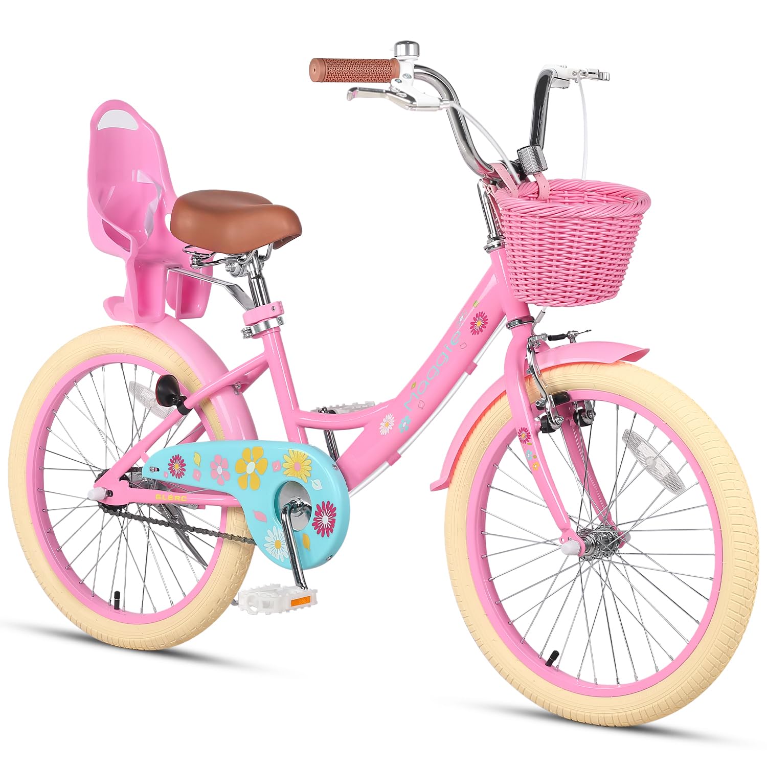楽天市場】【Glerc】Sasha子供用自転車 蝶柄ぬいぐるみ座席人形