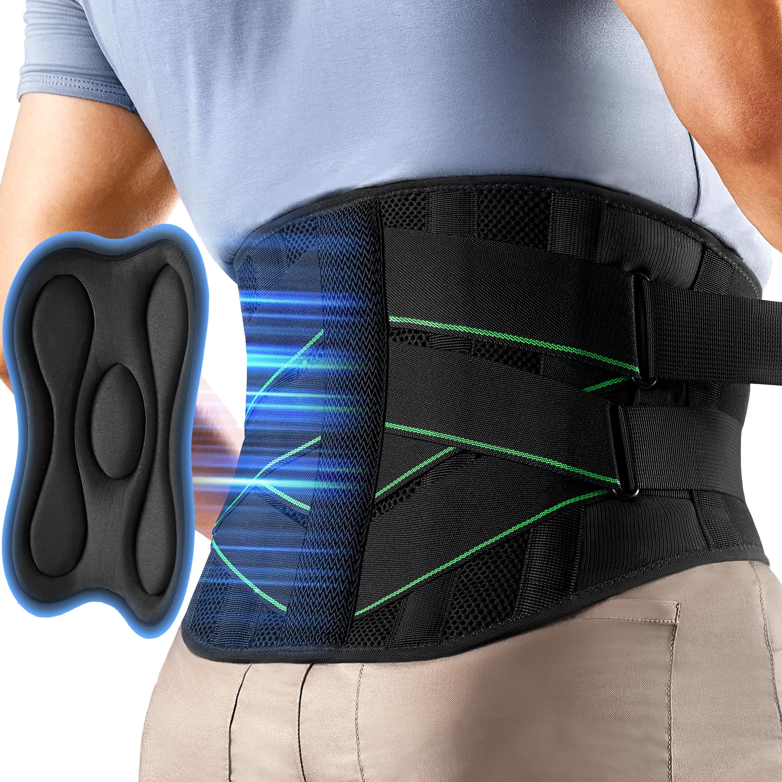 楽天市場】FREETOO 腰 サポーター 【整体師厳選推薦】腰椎ベルト