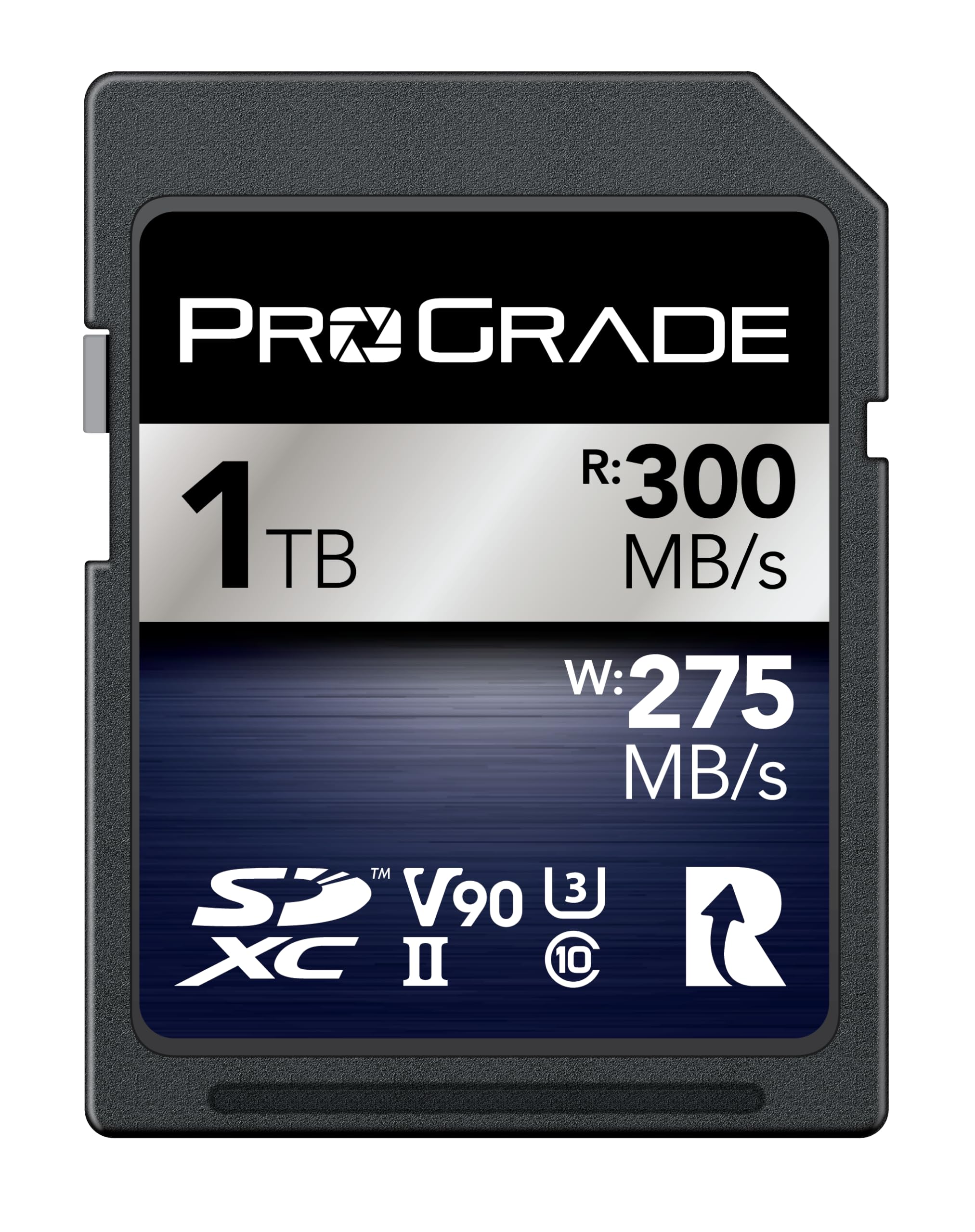 ProGrade Digital SDXC UHS-II V90 メモリーカード (IRIDIUM, 1TB)