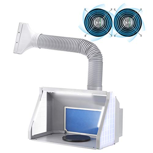 楽天市場】Anesty 塗装ブース スプレーブース 2基フアン LED照明 明る