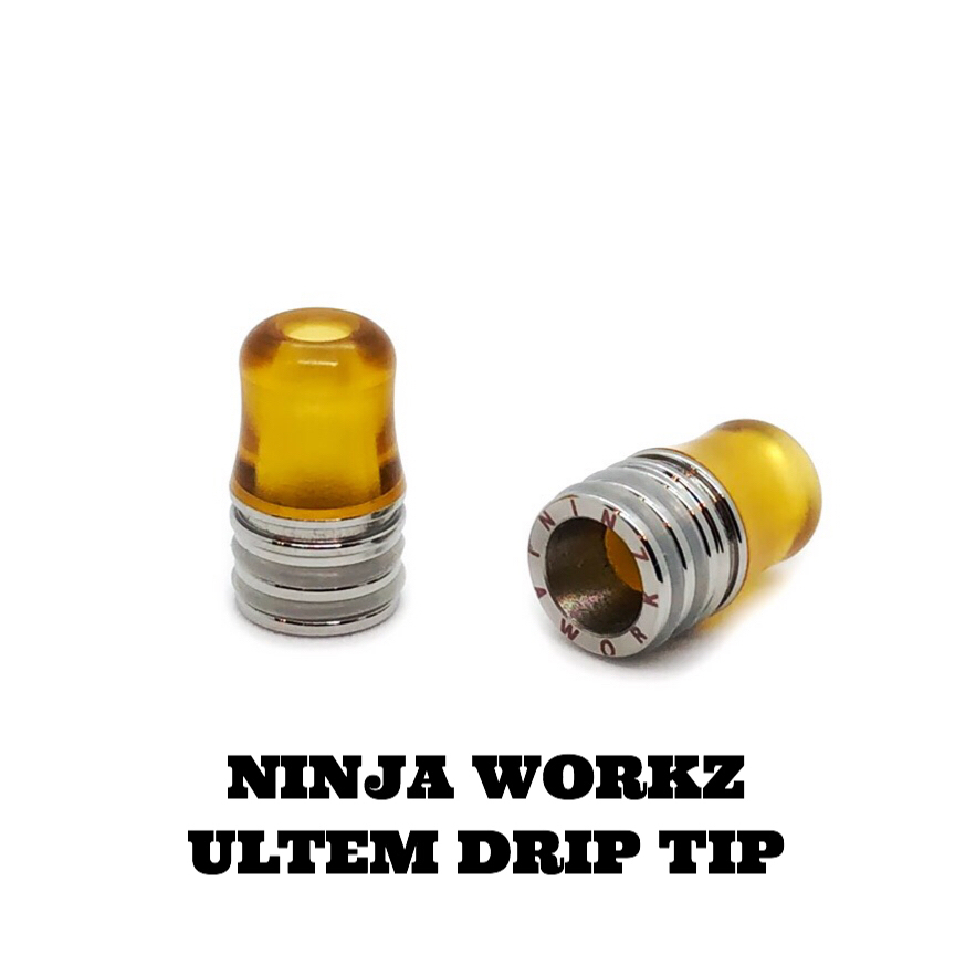 楽天市場 ニンジャワークス ウルテム ドリップチップ 9mm イエロー Ninja Workz Ultem Drip Tip 510径 ベイプショップフーカーズ