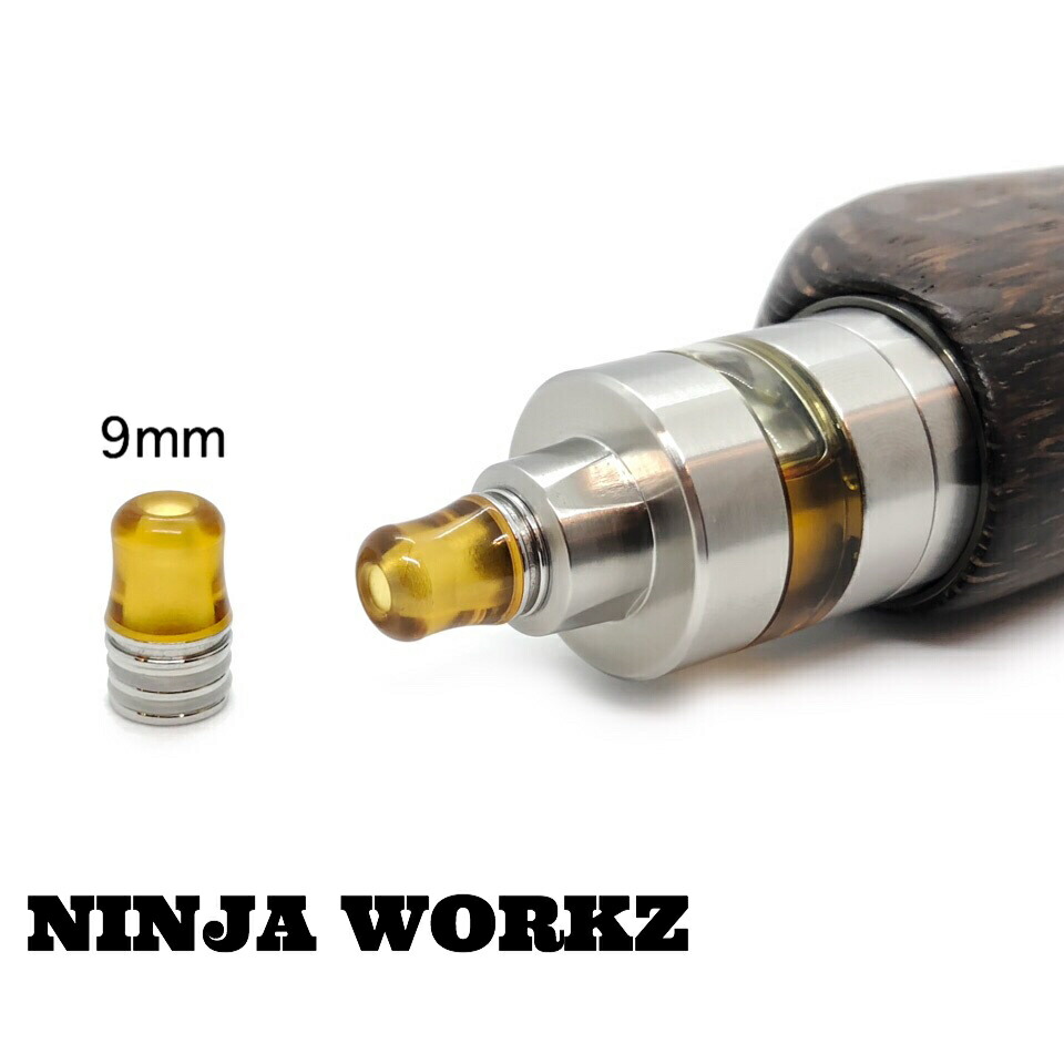 楽天市場 ニンジャワークス ウルテム ドリップチップ 9mm イエロー Ninja Workz Ultem Drip Tip 510径 The Vape Shop Hookahs 楽天市場店