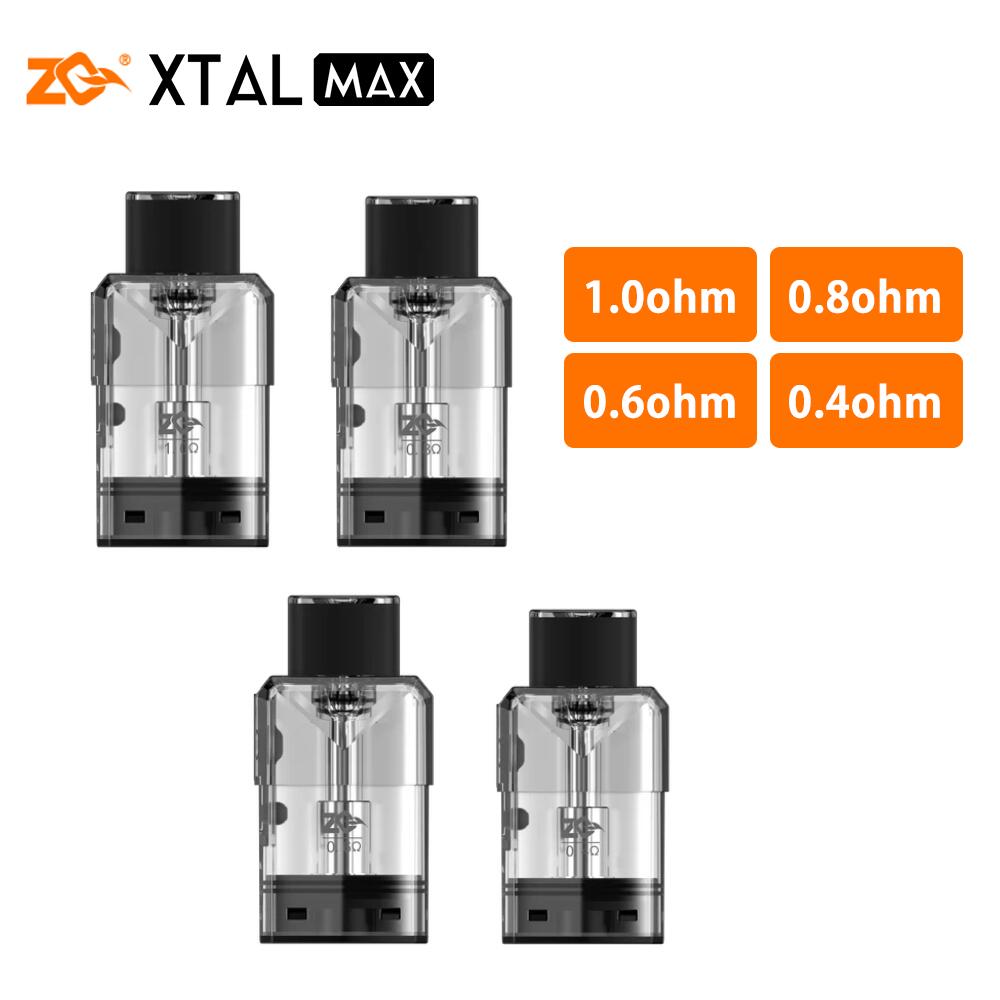EX CLEAR GEL10g×2個セット 楽天市場】ZQ XTAL MAX 純正 交換用 Pod カートリッジ 6個