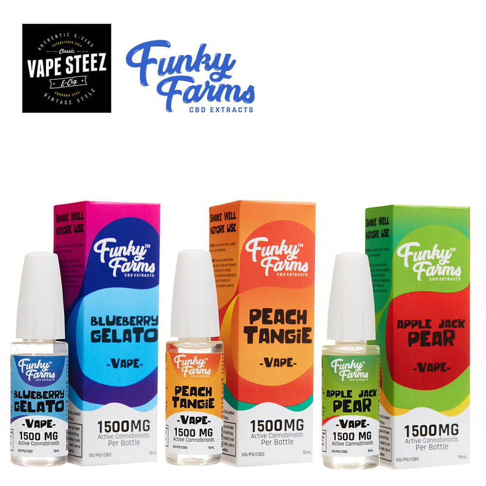 【楽天市場】Funky Farms CBD Vape Juice 1500mg liquid 15ml ファンキーファームス フルスペクトラム