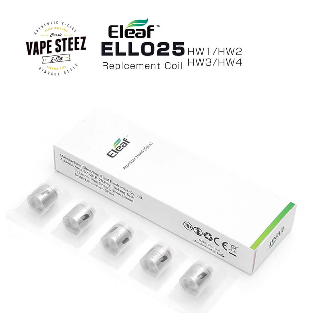 楽天市場 メール便で 送料無料 Eleaf Ello Atomizer 交換コイル Hw1 Hw2 Hw3 Hw4 電子タバコ Vape 低抵抗値 サブオーム 超爆煙 電子タバコ専門店 Vape Steez