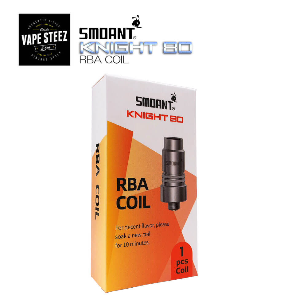 SMOANT Knight80 RBA Coil スモアント Coil ドリップチップ 電子タバコ 交換POD VAPE コイル ポッド