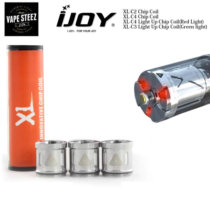 楽天市場 メール便で 送料無料 Ijoy Limitless Xl Innovative Chip Coil 3個入り アイジョイ リミットレス 超爆煙 サブオーム対応 電子タバコ 交換コイル Vape 電子タバコ専門店 Vape Steez