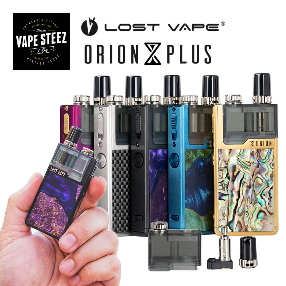 楽天市場 送料無料 あす楽 Lost Vape Orion Plus Kit ロストベイプ オリオン プラス Pod型 内蔵バッテリー950mah コイル交換可能 22w 電子タバコ専門店 Vape Steez