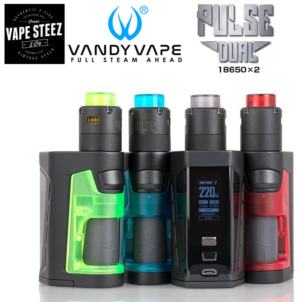 21新発 Vtc4バッテリー2本付き Vandyvape Pulse Dual Squonk Mod With Pulse V2 Bf Rda 24mm 電子タバコ スターターキット 7mlスコンクボトル バンディべイプ パルス Vape 人気特価激安 Agribiz Kenyacic Org