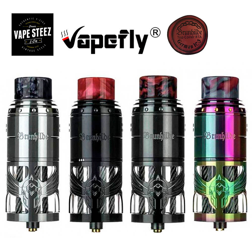 楽天市場 送料無料 あす楽 Vapefly Brunhilde Top Coiler Rta ベイプフライ ブリュンヒルデ 25 2mm Dtl 爆煙 Rba サイドフィル サラウンドエアフロー 電子タバコ アトマイザー Vape 送料無料 電子タバコ専門店 Vape Steez