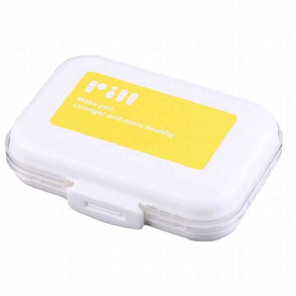 ピルケース 《Orange オレンジ》 薬入れ 仕分け 持ち運び 携帯ケース 収納ケース[定形外郵便、送料無料、代引不可]  YouShowShop