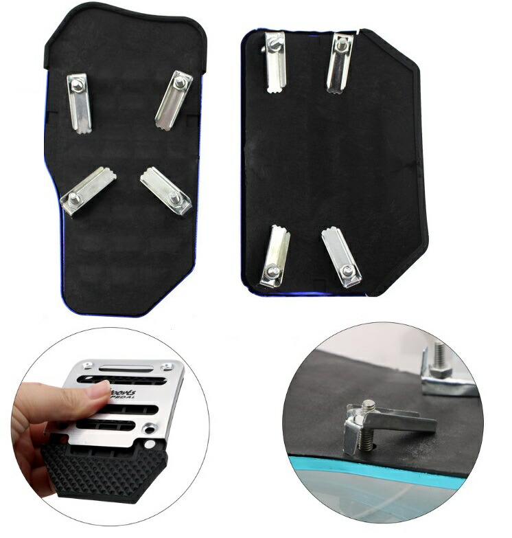 大割引 アルミ ペダルカバー アクセル ブレーキ オートマ ミッション マニュアル 車用 At レッド ゆうパケット発送 送料無料 代引不可 G7internet Com Br