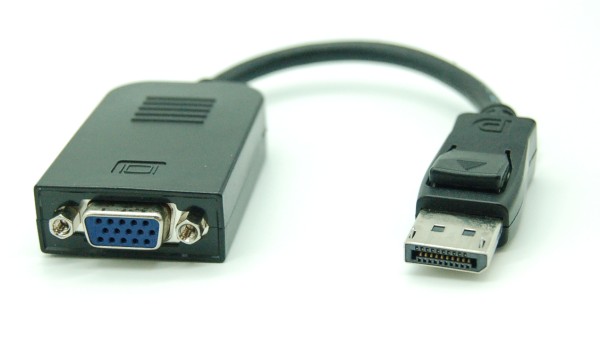 中古品 DisplayPort -VGA DP-VGA オス メス 代引不可 変換アダプタ 変換ケーブル 定形外郵便 送料無料 超安い品質 オス