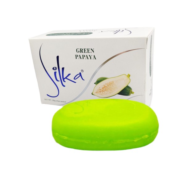 楽天市場】Silka シルカ パパイヤ石鹸 135g Silka papaya soap