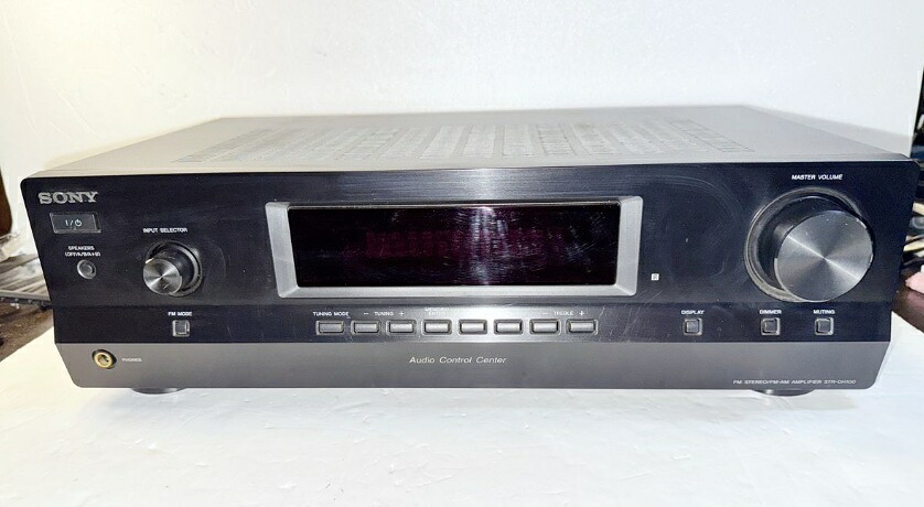 【HY】【中古】SONY ソニー ステレオアンプ STR-DH100 出力150W/ch FM/AMチューナー搭載[送料無料(一部地域を除く)]