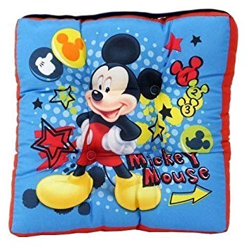 ディズニー Disney ミッキーマウス ミッキー レトロ クッション 座布団 楽天市場】【半額SALE☆】ミッキーマウス スクールクッション 座布団