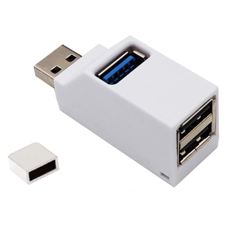 楽天市場】USB2.0ハブ 3ポート USBハブ 《ホワイト》 拡張 軽量 小型 コンパクト[定形外郵便、送料無料、代引不可] : LE-Ciel