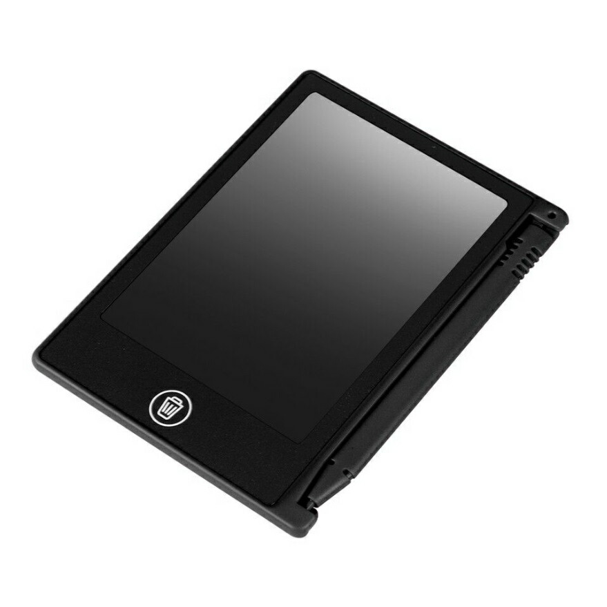 夏セール開催中 電子メモパッド 4.5インチ 《ホワイト》 手書きパッド 電子文具 電子ペーパー メモボード メッセージボード 定形外郵便 送料無料  代引不可