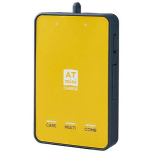 伊藤超短波 ATmini CHARGE 黄色ゴールド 持ちはこび型 低活動電位和らげる器 EMS 条件付け装置[貨物輸送無料(構成要素地方を除く)]