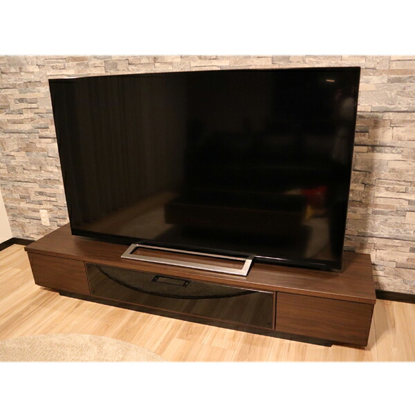 テレビ台 TV台 テレビボード 幅180cm ブラウン 引き出し 奥行40cm 高さ30cm TVボード ローボード テレビラック 木製 リビング収納 おしゃれ シンプル モダン 完成品 送料無料|家具 インテリア雑貨 バリファニ
