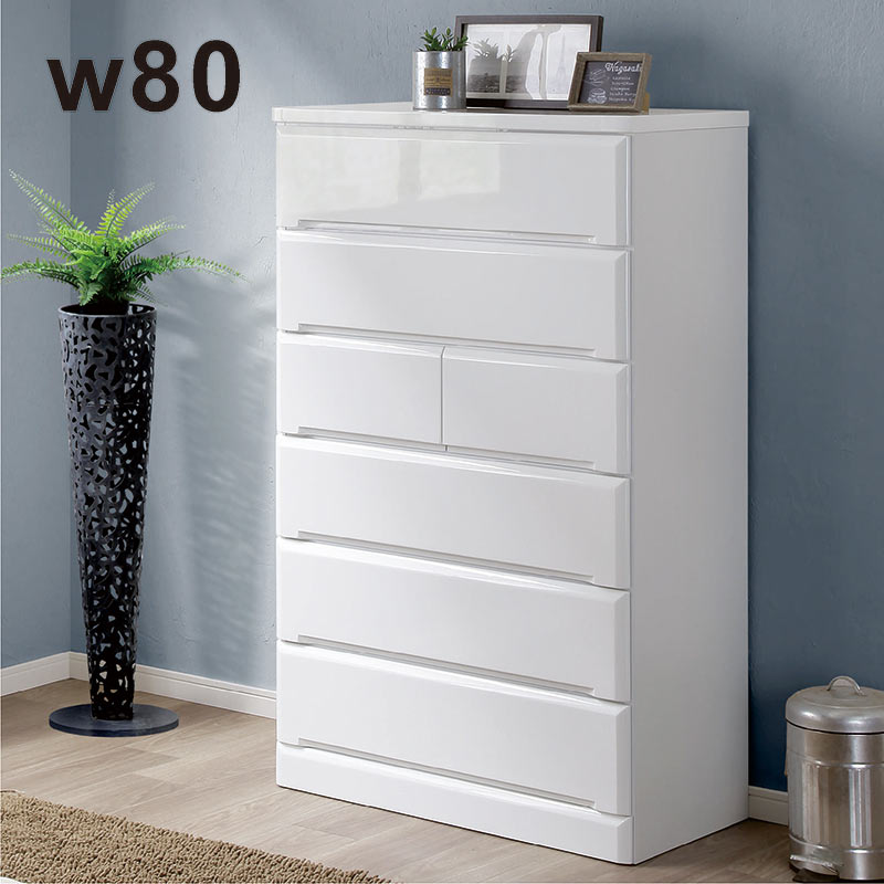 楽天市場】チェスト タンス たんす 木製 おしゃれ 衣装ケース 白 洋服