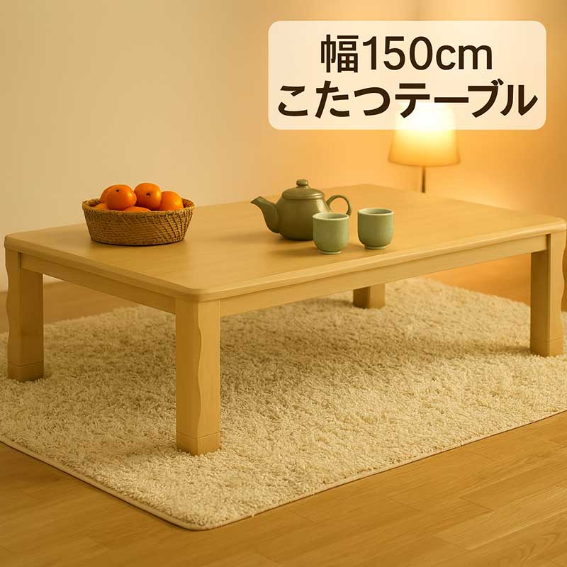 座卓　こたつ　テーブル　150cm×90cm×37cm 楽天市場】こたつ 長方形 150×90cm テーブル おしゃれ こたつ