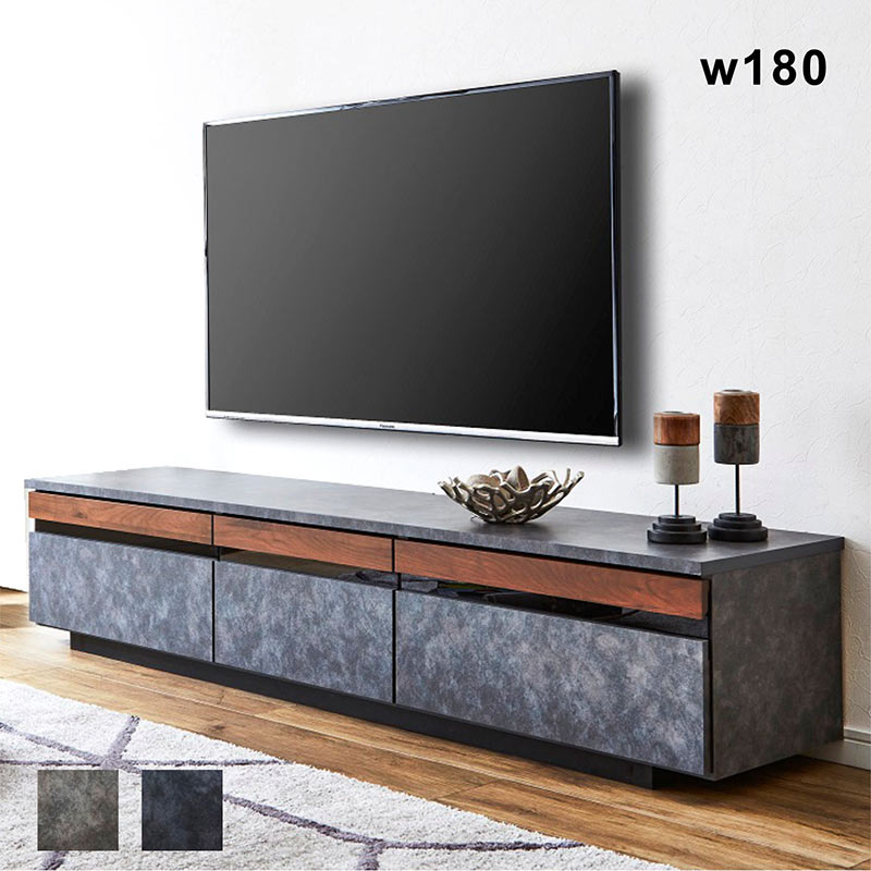 【定価49800円】テレビボードセラミック調 ストーン柄 ローボード収納　180 楽天市場】【マラソン期間中 ポイント5倍】テレビボード 180 石