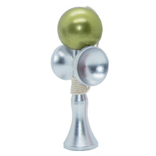 楽天市場】【送料込み】 けん玉 メタルミニけん玉62mm シルバー×レッド