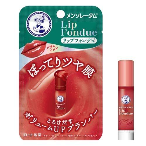 楽天市場】メンソレータム リップフォンデュ プラムレッド(3.2g