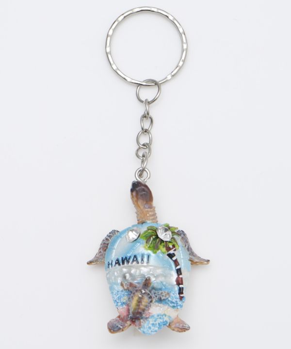 楽天市場】ハワイアン雑貨 キーホルダー キーリング チャーム ホヌ