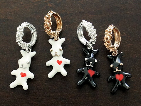 楽天市場】銀の兎 野うさぎペンダント シルバー925 SV925